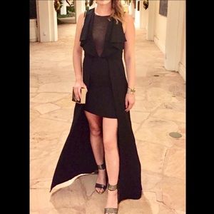 BCBG Long Black Dress